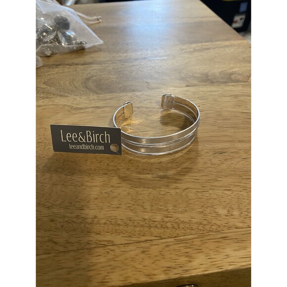 Silver Cuff Lee & Birch‎ Bracelet - Picture 3 of 3